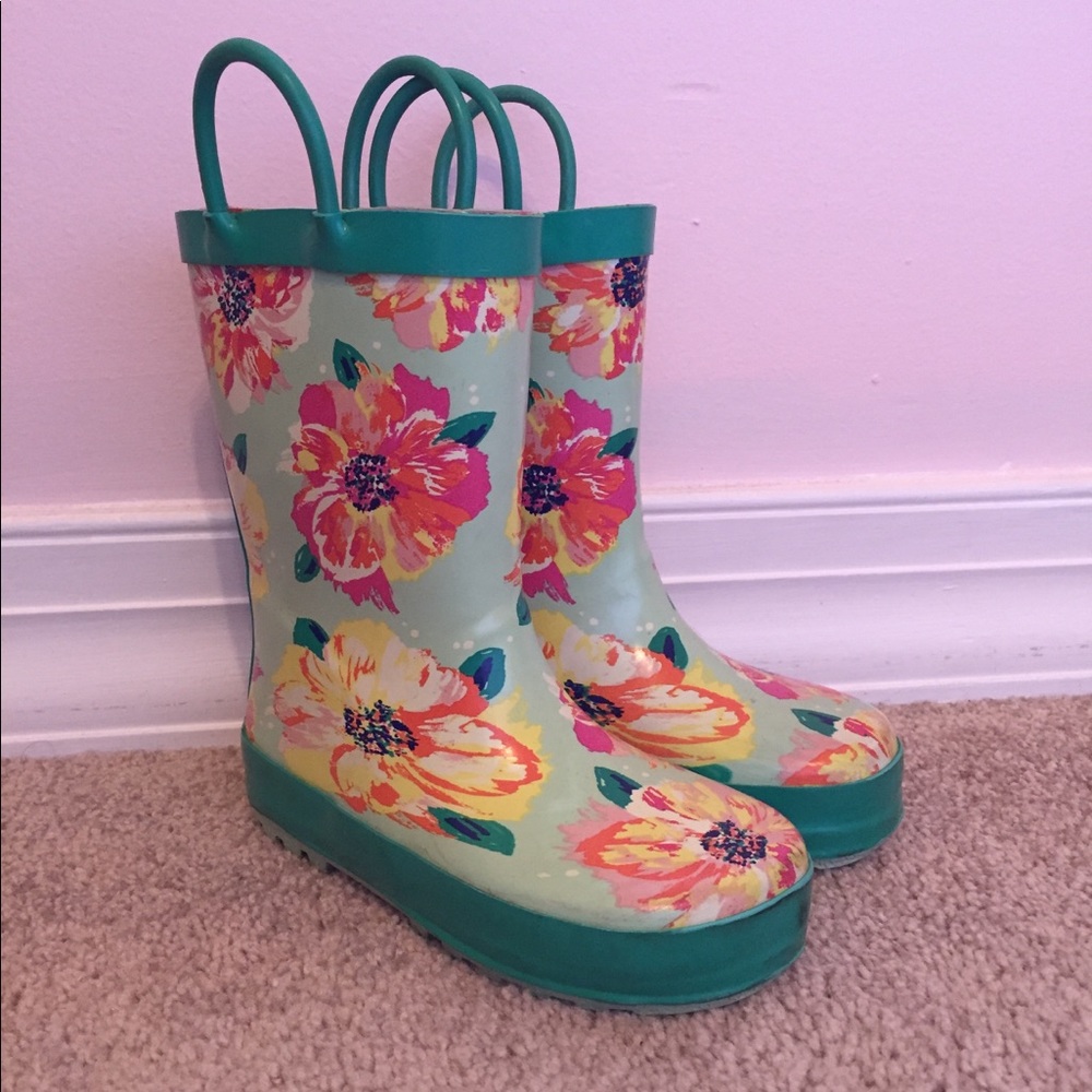 Toddler Girl Rain boots sz 7/8